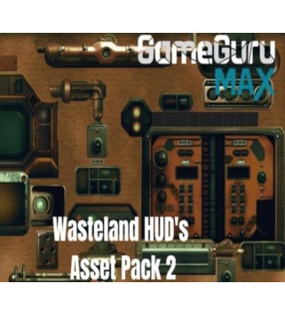 GameGuru MAX Wasteland Asset Pack - HUD s Volume 2 DLC Steam Key GLOBAL